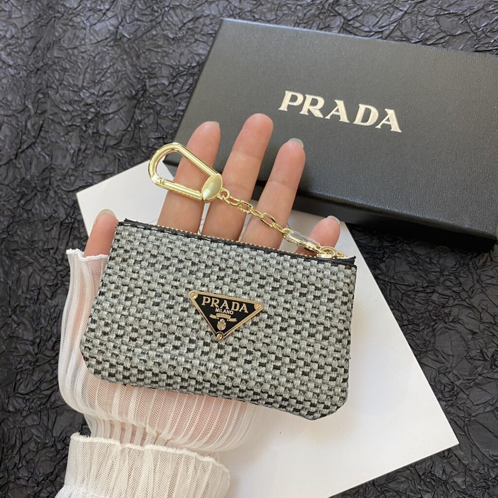 Prada 小銭入れ に飾りを付ける zm 94914 - 画像 (5)