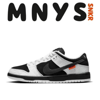 TIGHTBOOTH × Nike SB Dunk Low "White/Black"