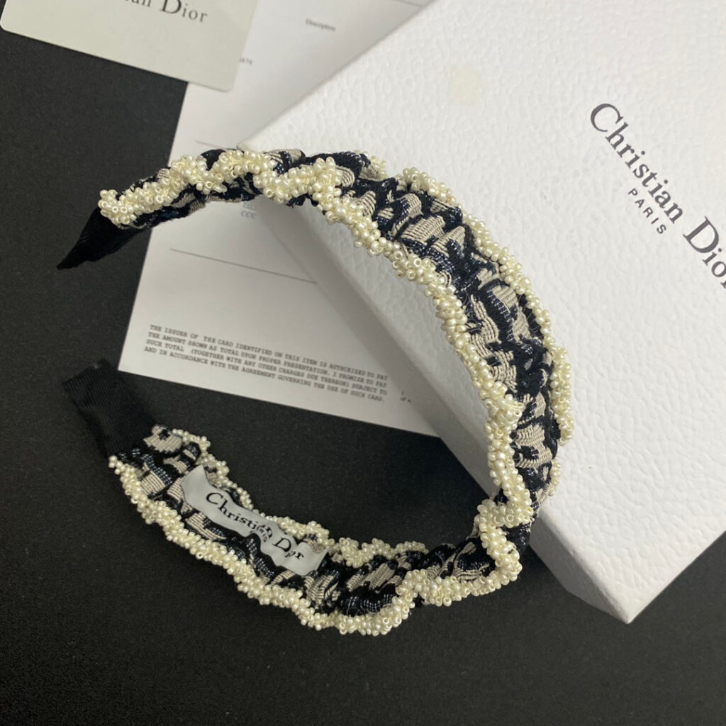 DIORクラシックパールヘッドバンド SS - 画像 (2)