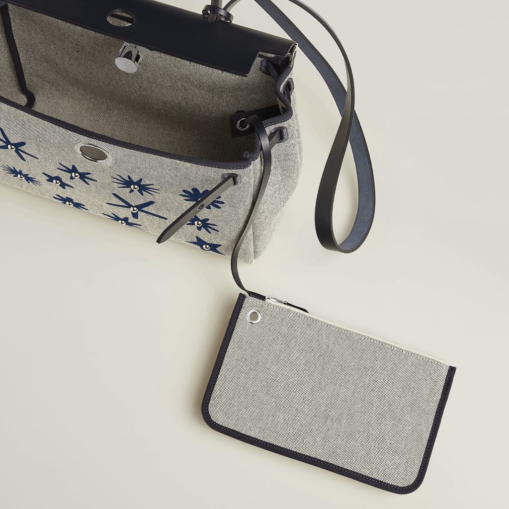Herbag ジップ 31ホブネイル ハンドバッグ3 - 画像 (4)