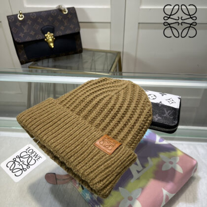 LOEWEおしゃれウールニット帽09 SS95461