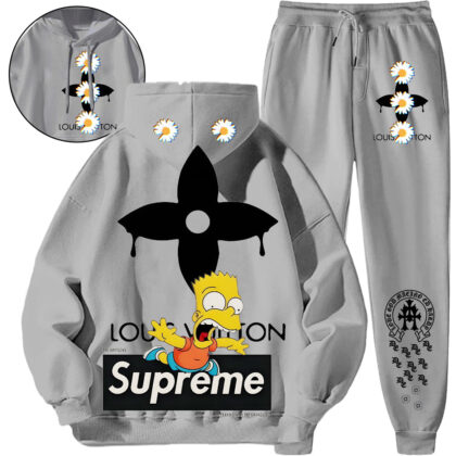Louis Vuitton&Supreme hoddie setup