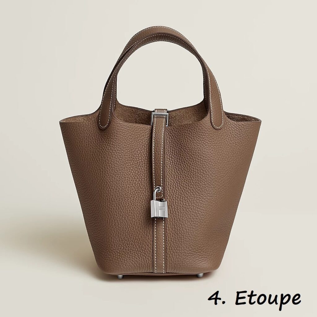 HERMES エルメス ピコタン PM ブラック トリヨン - 画像 (4)