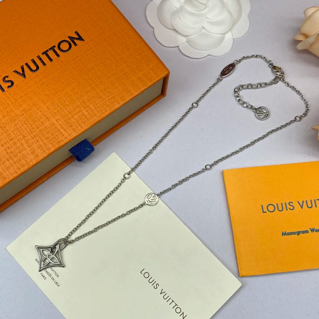 【LOUIS VUITTON】ネックレス、新しいネックレス万能シンプルファッションオーナメント - 画像 (4)