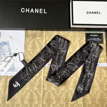 CHANEL 薄手のスカーフ02 ss