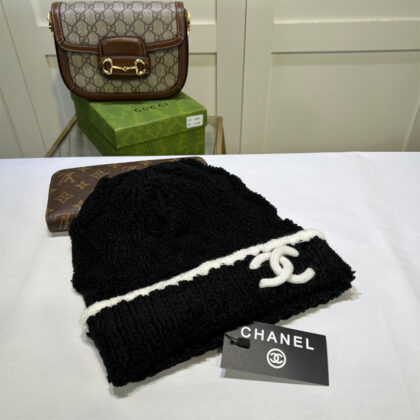 CHANELおしゃれウールニット帽22 SS95460
