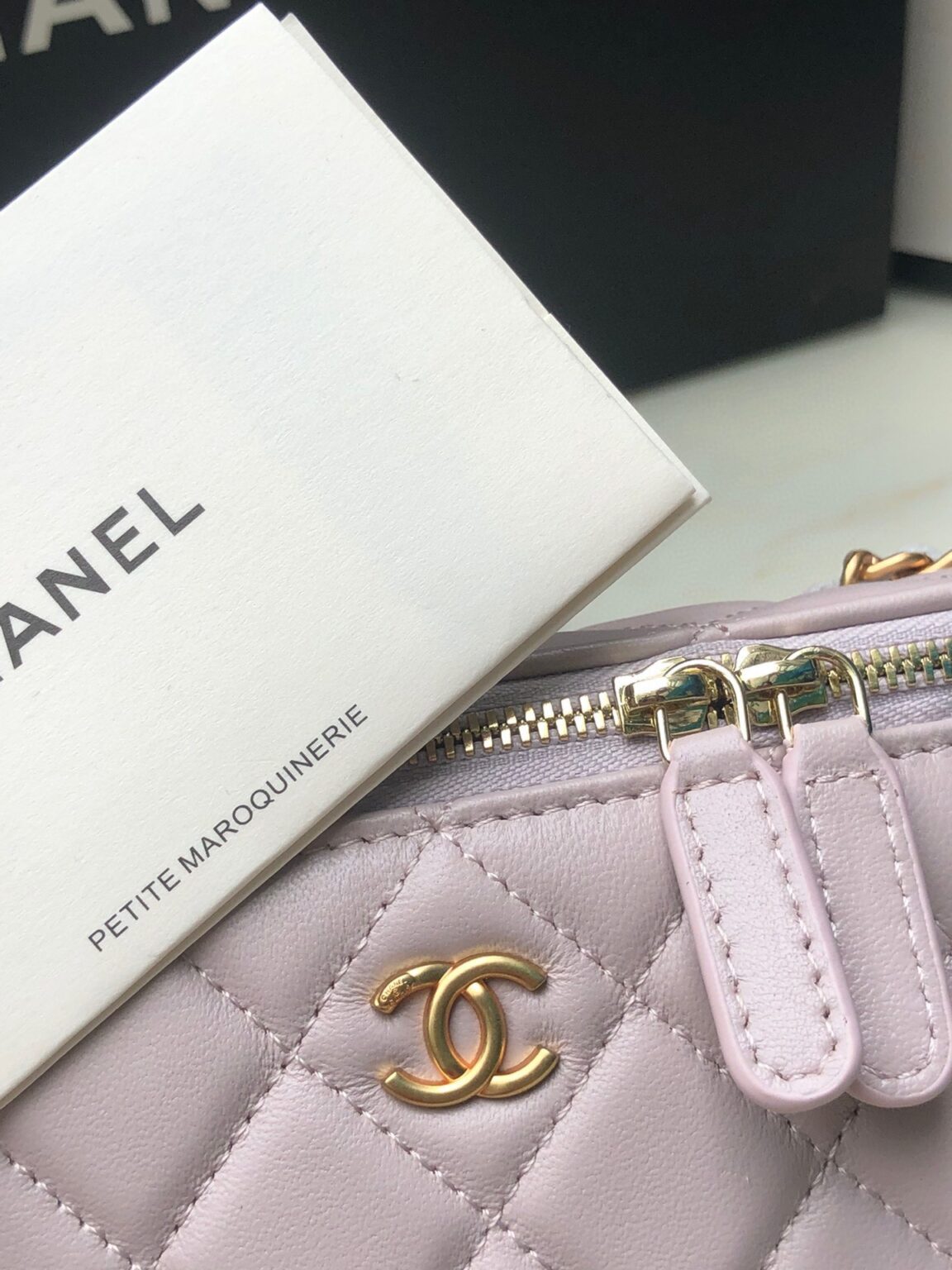 Chanel Classic Vanity 22C Bag with Chain AP2303 - 画像 (7)