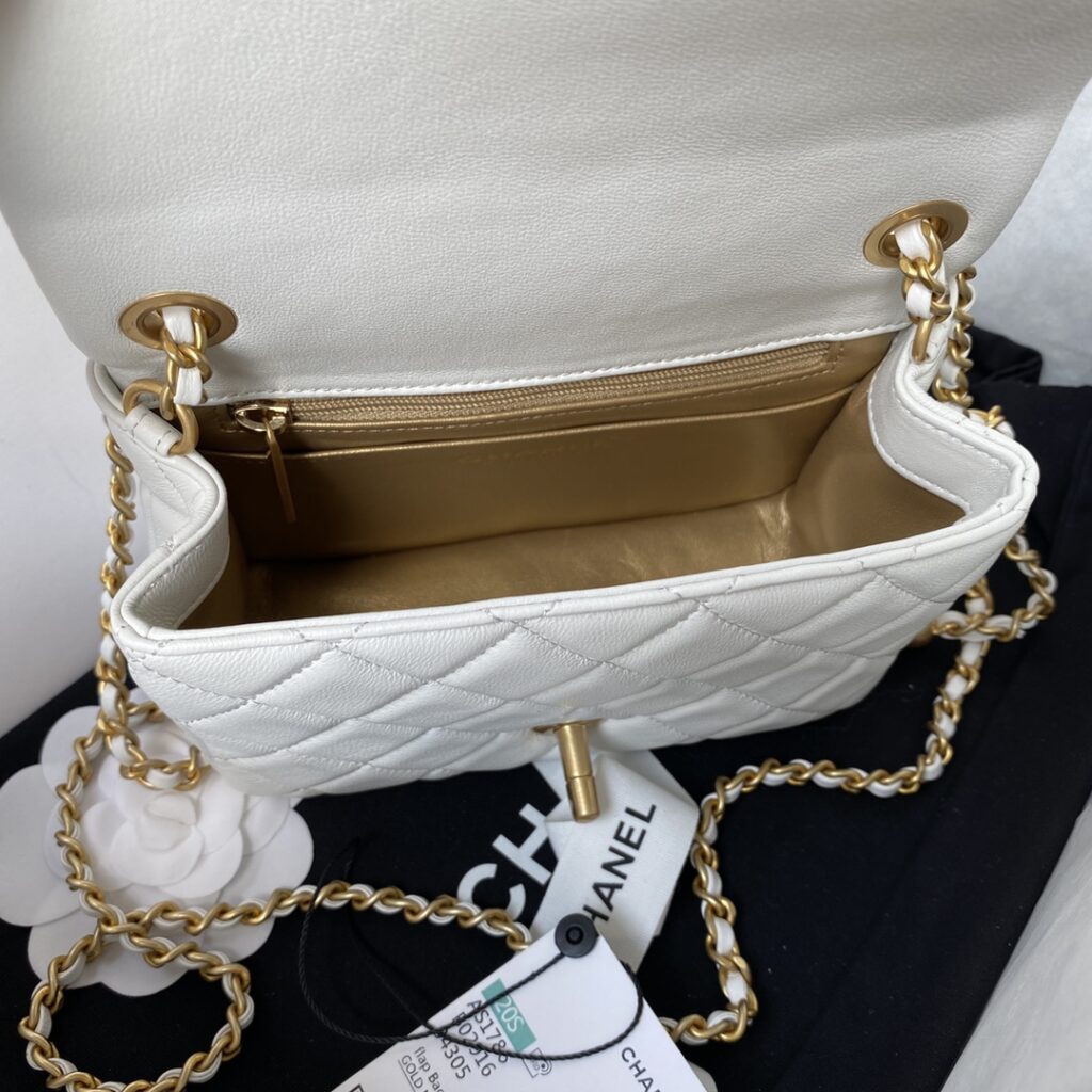 Chanel CF square with golden ball 1786 - 画像 (6)