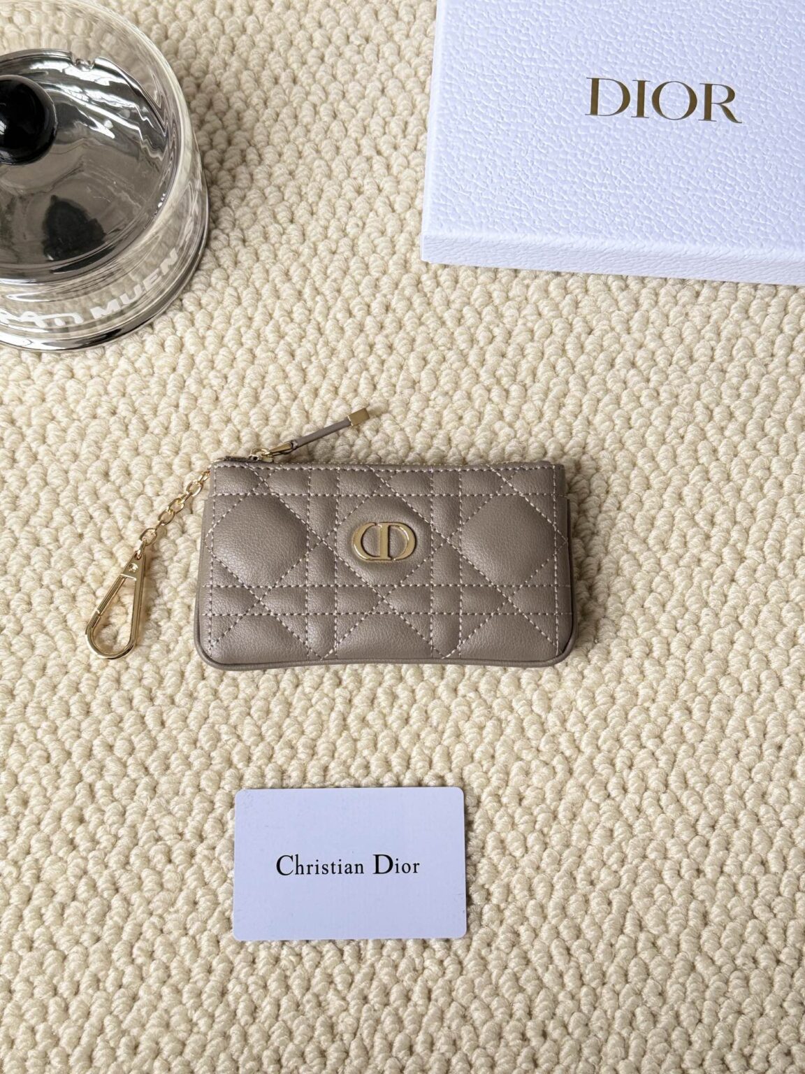 Dior 小銭入れ に飾りを付ける 6 zm 94914