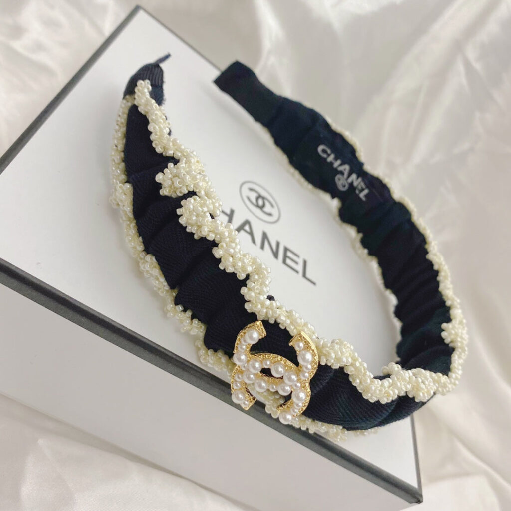 CHANELエレガントなパールヘッドバンド SS - 画像 (3)