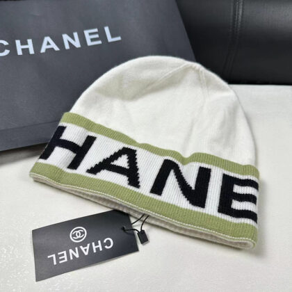 CHANELおしゃれウールニット帽27 SS95463